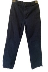 Place Set Of 2 School Uniform Pants Size 12 Boys Adjustable Waist Blue