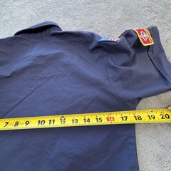 Boy Scouts Of America Shirt Boys M Blue Uniform Cotton/Poly Twill Pockets