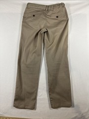 Dennis Uniform Khaki Beige Tan Boys Pants Adjustable 078500