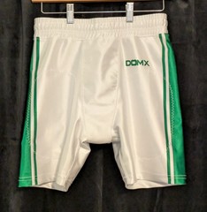 Youth Boys Large DOMX Uniform Sports Apparel Football Wrestling White Shorts 26″