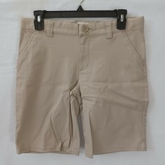 CAT & JACK BOYS Khaki SCHOOL UNIFORM SHORT SZ 16 Length 18 In
