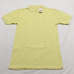 Galaxy By Harvic Boys’ Short Sleeve School Uniform Shirt DP3 Yellow Size 18 NWT
