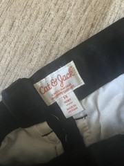 Cat & Jack Black School Uniform Pants, Size 14 Husky