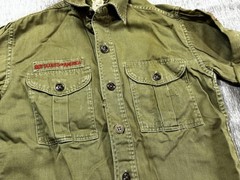 Vintage Boy Scouts Of America Shirt Boys Sanforized Uniform Official Long Sleeve