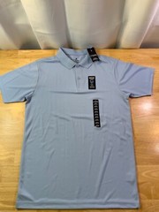 New Boy’s Chaps Approved Schoolwear Polo Shirt Sz 18/20 in Lt. Blue*