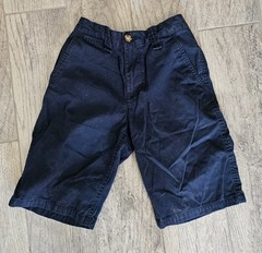 Boys Tommy Hilfiger Uniform Shorts School Blue Size 14 Adjustable Waist Pockets