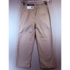 Nautica Boys School Uniform Khaki Pants Reinforced Knee Size 6 Regular N451050Q