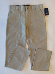 NEW Unisex French Toast School Wear Khaki Pants Size 14 28″ Waist Adjustable