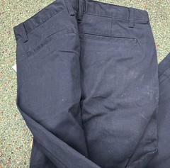 Cat & Jack Boys Husky School Uniform Pants Fighter Pilot/Navy Blue Size 16 Husky