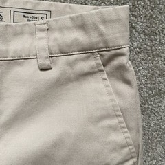 Boys Slazenger Size S Tan Dress Uniform Shorts Adjustable Waist
