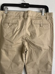 Cherokee Kids Cotton Twill Adjustable Waist Uniform Pant, Size 16