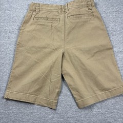 Wonder Nation Boys Uniform Shorts Khakis Size 14 Flat Front Adjustable Waist
