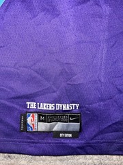 NWOT Lebron James LA Lakers Nike Swingman City Edition Jersey Size Youth M 10-12