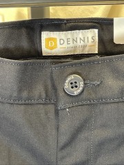 Dennis Uniform School Flat Front Pant Boys 8 Regular Irvington Style 077000 Navy