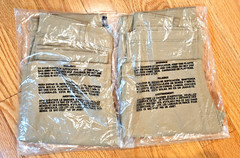 NEW boys uniform pants size7 flax / khaki 2pairs Children’s Place stretch fabric