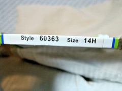 Real School Boys Husky Flat Front Pants School Uniform Approved Size 14H NWT