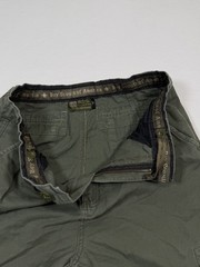 Boy Scouts Of America Shorts Boys 2XL Green Canvas Cargo Uniform BSA Outdoor