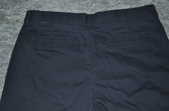 Boys Navy Blue Uniform Pants Size 18 Straight Leg School EUC