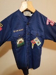 Cub Scout Short Sleeve Uniform Shirt Navy Youth Official BSA Neck 12