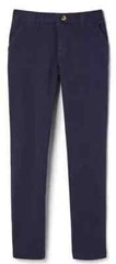 French Toast Boys 2 Pack Straight Fit School Uniform Pants Navy, Size 16