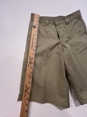 Dickies Boys’ Khaki Shorts Adjustable Waist Size 16