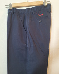 Universal School Uniform Boy’s Navy Blue Flat Front Pants Size 18