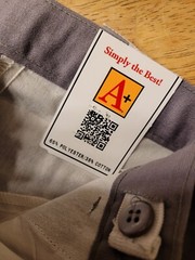 NWT A+ Easy Care Boys School Uniform Shorts Grey Waist 25 Adjustable Waistband