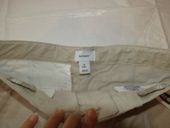 Old Navy Boys Youth 10 Husky School Shorts adjustable waist Light Khaki NWT