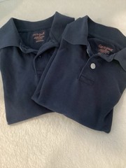 “Boy’s NAVY school uniform Shirts Size 8-10, Casual, Cat & Jack