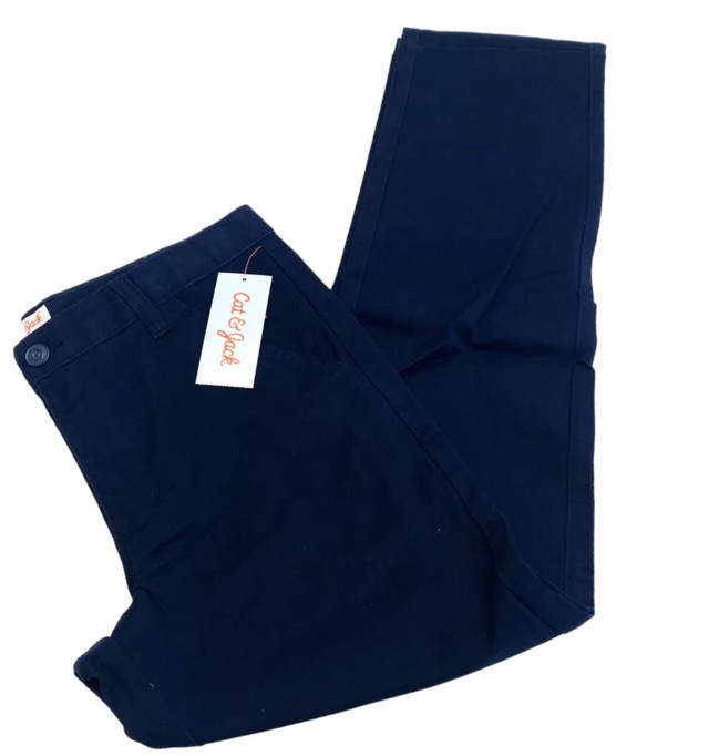 Cat & Jack Boys Size 16 Husky School Uniform Pants Fighter Pilot Lue
