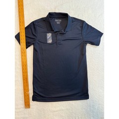 Nautica Boys School Uniform Performance Polo Shirt Navy Blue L 14/16 N881605E