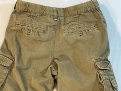 BSA Boy Scouts Of America Green Convertible Short Pants Zp Fly Youth Size 10