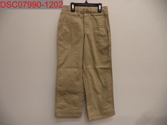 NWOT – Gap Kids Boys Khaki Easy Fit Adjustable Waist Uniform Pants, Size 6