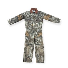 VTG Liberty Rugged Outdoor Gear Realtree Camo Coveralls YOUTH SZ 10 Regular USA