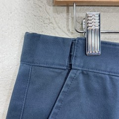 Vtg 90s LL Bean Youth Pants 14 Navy Chino School Uniform 100% Cotton Adjustable