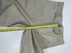 George Boys Cotton Blend Beige Adjustable Waist School Uniform Pants 12
