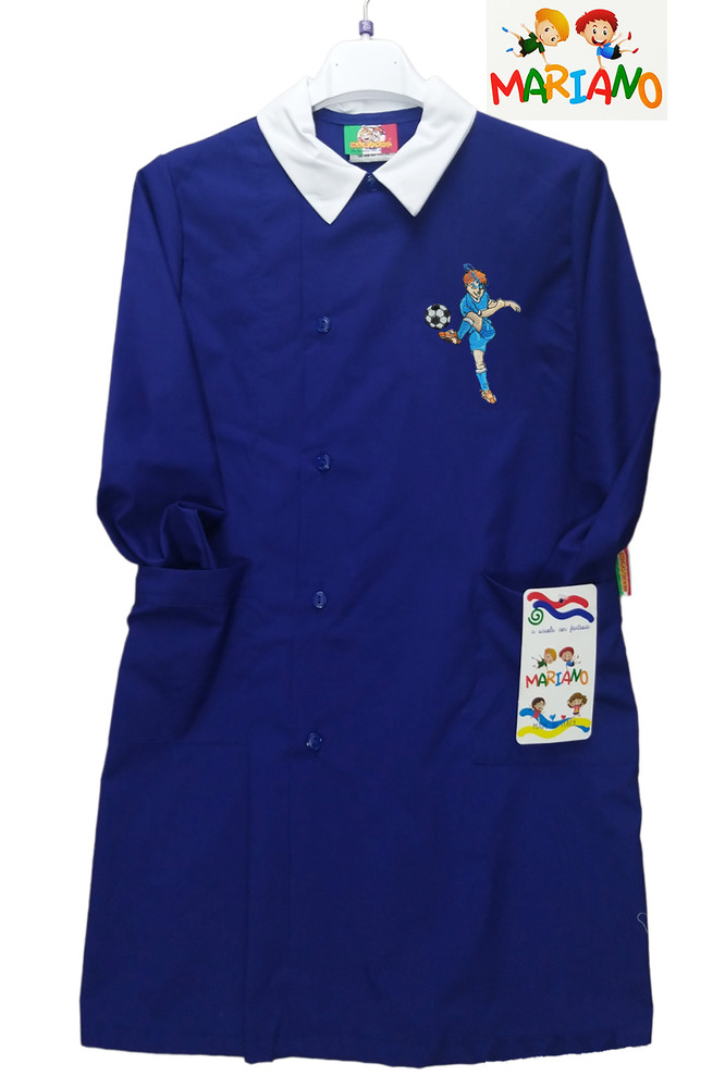 Blue Apron Child Elementary School MARIANO Made in Italy