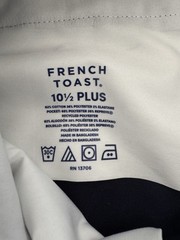 French Toast Boys’ Pull-On Short Navy blue School Uniform Shorts 10 1/2 plus