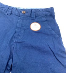 School Uniform Shorts Size 10 Boys Blue Adjustable Waist Stretch Pockets