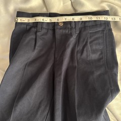 Chaps NWT Boys’ School Approved Blue Pleated Front Pants Size 10 (25×25”)