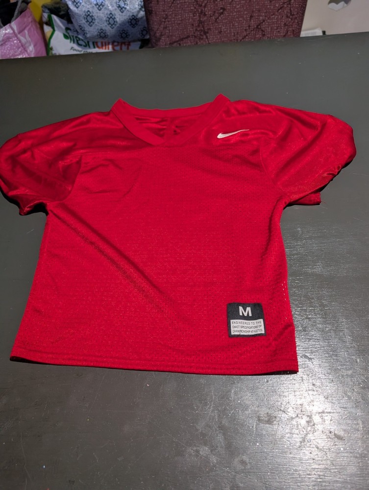 Nike Red Football Jersey Size Medium EUC