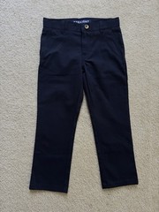 NWOT French Toast Boys Size 6 Straight Fit School Uniform Pants Navy Blue