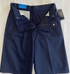 French Toast Boy’s Short, School Uniform Size: 20 Adjustable Waist Twill Pleated