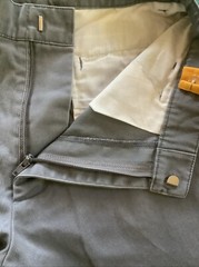 Award School Uniform Gray Shorts Flat Front Size 12 Regular Boy Cotton Blend