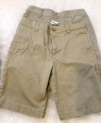French Toast & Amazon Boys School Uniform Shorts Khaki Size 8 Lot of 4