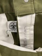 VTG Boy Scouts Pants YOUTH 6 Green Uniform Cargo Pants