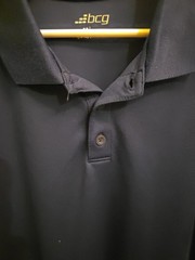 Boys BCG Polo Mesh School Uniform Top. Size M 10/12
