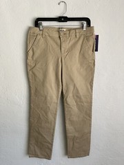 Cherokee Kids Cotton Twill Adjustable Waist Uniform Pant, Size 16