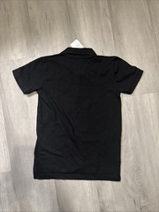 Galaxy Boys School Uniform Polo Shirt Shirt Sleeve Black Size S (6/7) NWT