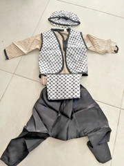 Handmade Syrian Middle East Clothes Heritage For Children Kids 5 Pcs Size 1-6